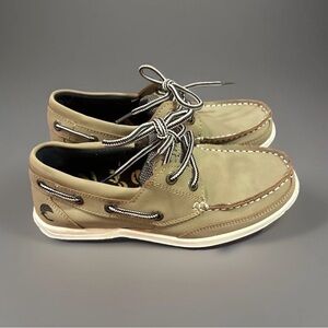 Stylish Tan Boat Shoes for Kids